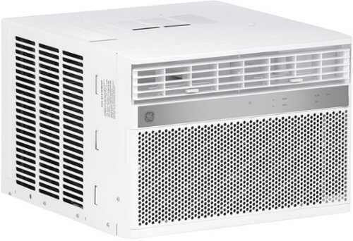 Rent To Own - GE - 350 Sq. Ft. 8100 BTU Smart Window Air Conditioner - White