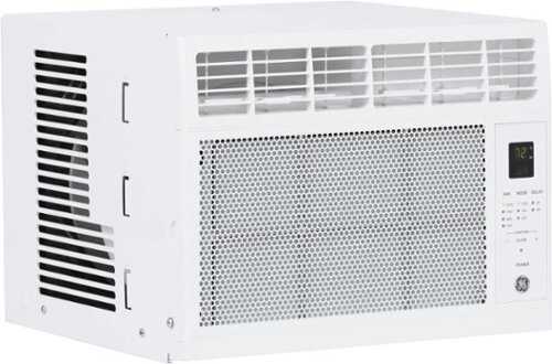 Rent To Own - GE - 250 Sq. Ft. 6000 BTU Window Air Conditioner - White