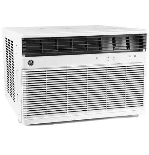 Rent to own GE - 550 Sq. Ft. 12200 BTU Smart Window Air Conditioner and 10800 BTU Heater - White