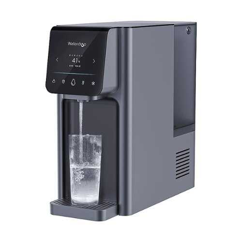 Rent to own Waterdrop - A1 Countertop Reverse Osmosis Hot/Cold Water - Black