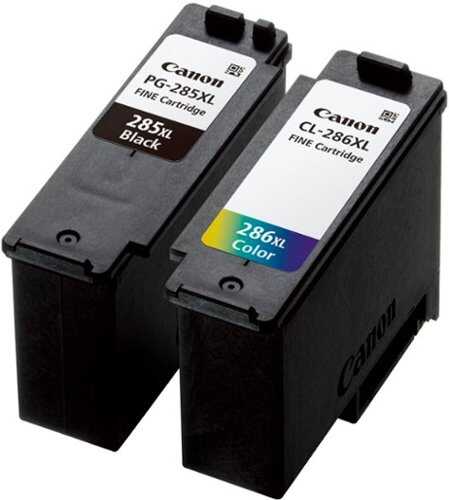 Rent to own Canon - PG-285XL / CL-286XL 2-Pack High Yield Ink Cartridges - Black & Tri-Color