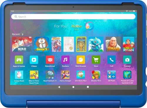 Rent To Own - Amazon - Fire HD 10 Kids Pro - 10.1" Tablet (2023 Release) - 32GB - Nebula