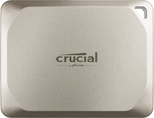 Rent to own Crucial - X9 Pro for Mac 2TB External USB-C SSD - Light Gold