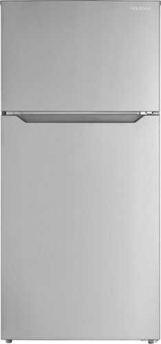 Rent to own Insignia™ - 14.2 Cu. Ft. Top-Freezer Refrigerator with ENERGY STAR Certification - Stainless Steel