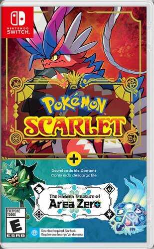 Rent to own Pokémon Scarlet + The Hidden Treasure of Area Zero Bundle (Game+DLC) - Nintendo Switch, Nintendo Switch – OLED Model, Nintendo Switch Lite