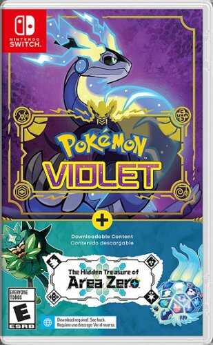 Rent to own Pokémon Violet + The Hidden Treasure of Area Zero Bundle (Game+DLC) - Nintendo Switch, Nintendo Switch – OLED Model, Nintendo Switch Lite