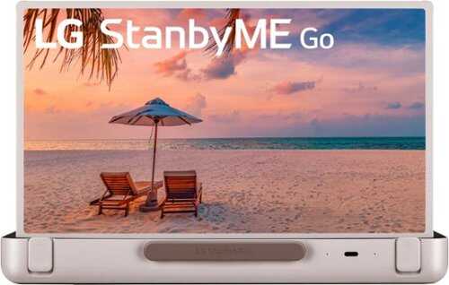 Rent To Own - LG - StanbyME Go 27” Class LED Full HD Smart webOS Touch Screen with Briefcase Design
