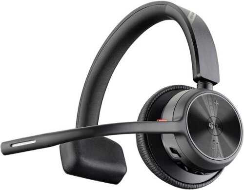 Rent to own HP - Poly Voyager 4310 Wireless Noise Cancelling Single Ear Headset with mic - Black