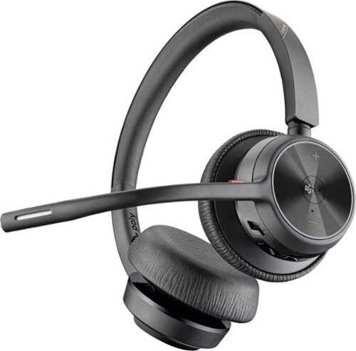 Rent to own HP - Poly Voyager 4320 Wireless Noise Cancelling Stereo Headset with mic - Black