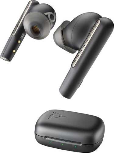 Rent to own HP - Poly Voyager Free 60 True Wireless Earbuds with Active Noise Canceling - Black