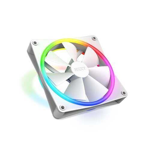 Rent to own NZXT - F140 RGB Duo - 140mm Twin Pack Fans + Controller - White