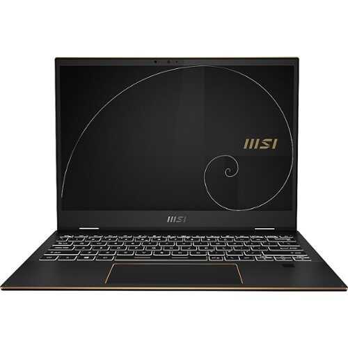 Rent To Own - MSI - Summit E13 Flip Evo A12M 2-in-1 13.4" Touch-Screen Laptop - Intel Core i7 with 16GB Memory - 1 TB SSD - Ink Black