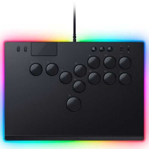 Rent to own Razer - Kitsune All-Button Optical Arcade Controller for PS5 and PC - Black