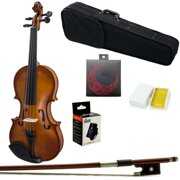 Rent to own Paititi 1/10 Size Artist-100 Student Violin Starter Kit with Brazilwood Bow Lightweight Case, Extra Strings and Rosin