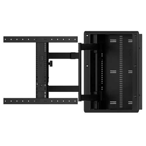 Rent to own Sanus - Premium Series In-Wall Full-Motion TV Wall Mount For Most TVs 42"-85" up to 135 lbs -  Tilts, Swivels, and Extends 28" - Black