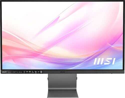 Rent to own MSI - Modern MD271UL 27" LED Curved QHD FreeSync Premium with HDR Gaming Monitor(DisplayPort,Type-C, HDMI)-Black - Black