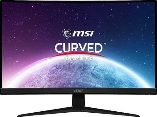Rent to own MSI - G27C4X 27" LED Curved QHD FreeSync Premium with HDR Gaming Monitor(DisplayPort,Type-C, HDMI)-Black - Black