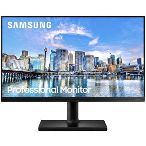 Rent to own Samsung T45F 27" Borderless IPS Panel Adjustable Professional FHD Monitor (HDMI, USB, DisplayPort) - Black