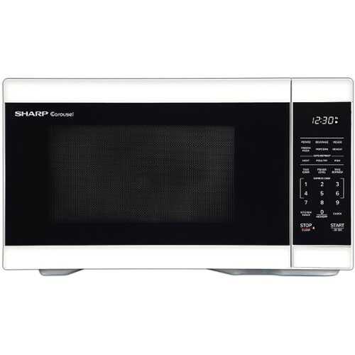 Rent to own Sharp 1.1 Cu.ft  Countertop Microwave Oven in White - White