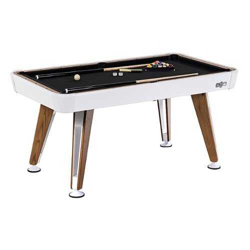 Rent to own Hall of Games - 66" Apex Billiard Table - White/Black