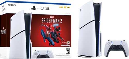 Rent to own Sony - PlayStation 5 Console – Marvel's Spider-Man 2 Bundle (Full Game Download Included) - White