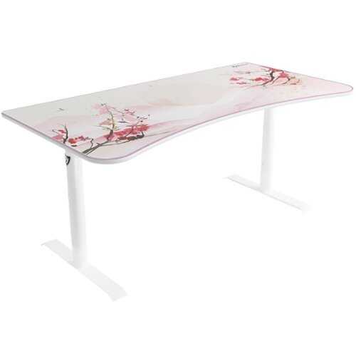Rent to own Arozzi - Arena Ultrawide Curved Gaming Desk - Sakura