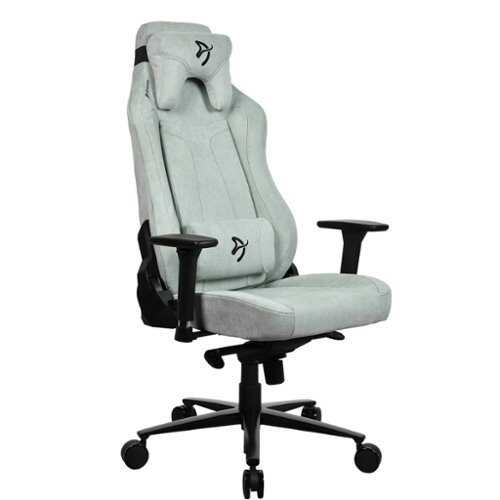 Rent to own Arozzi - Vernazza Soft Fabric Gaming Chair - Pearl Green