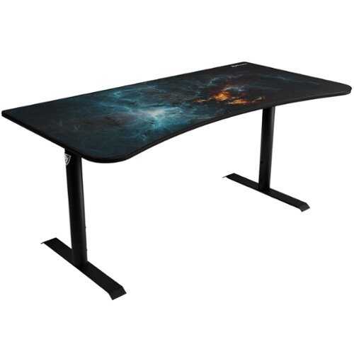 Rent to own Arozzi - Arena Ultrawide Curved Gaming Desk - Omega