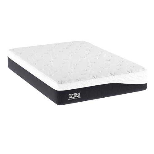 Rent to own Ghostbed - Venus Williams Collection - Serve  14" Hybrid Innerspring & Gel Memory Foam Mattress Twin XL - White