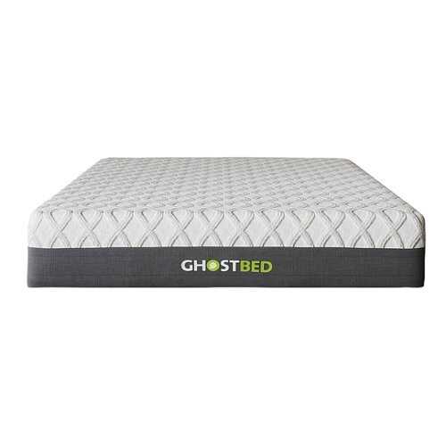 Rent to own GhostBed 14” Gel Memory Foam Mattress King - White
