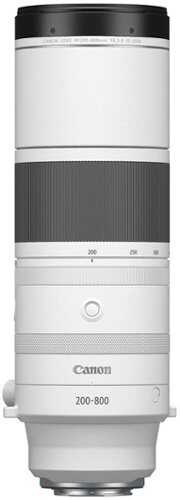 Rent to own Canon - RF200-800mm F6.3-9 IS USM Telephoto Zoom Lens for EOS R-Series Cameras - White