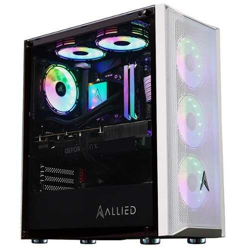 Rent To Own - Allied Gaming - Patriot Gaming Desktop - Intel Core i7-13700F - 16GB Memory - NVIDIA GeForce RTX 4070 Ti - 1TB NVMe SSD - White