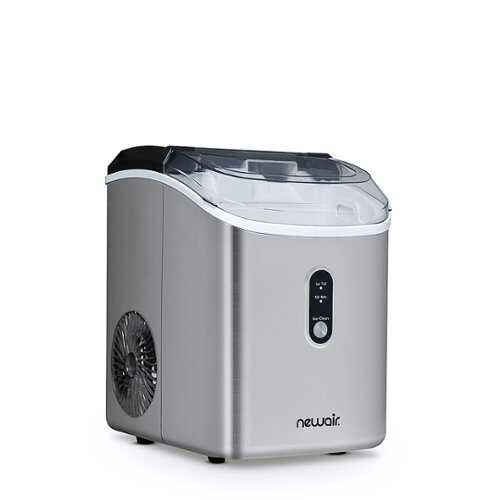 Rent to own NewAir - 26 lbs. Countertop Nugget Ice Maker - Stainless Steel