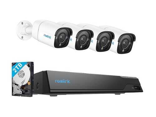 Rent to own Reolink 12MP 8-Ch 4 Camera 2TB NVR System - White