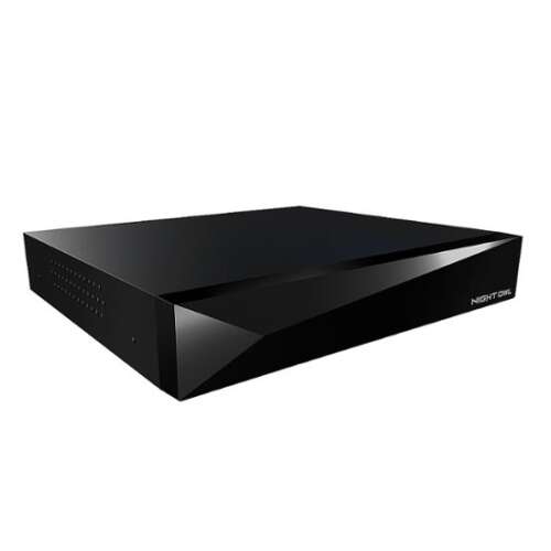 Rent To Own - Night Owl - 2-Way Audio 20 Channel 4K DVR with 2TB Hard Drive - Add up to 20 Total Devices - Black