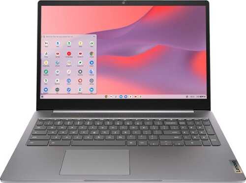 Rent to own Lenovo IdeaPad 3i Chromebook 15" FHD Touch-Screen Laptop - Pentium Silver N600 - 8GB Memory with 128GB SSD - Artic Grey