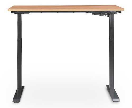 Rent to own Serta - Creativity Electric Height Adjustable Standing Desk - Light Brown