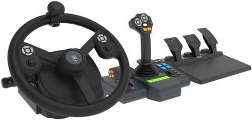 Rent to own Hori - Farming Control System and Wheel for PC (Windows 11/10) - Black
