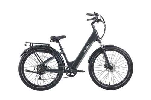 Rent to own GOTRAX CTI3 Step Thru Electric Bike w/ 45mi Max Operating Range and 20mph Max Speed - BLACK