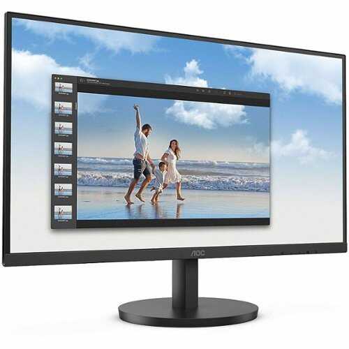 Rent to own AOC - 24B3HM Widescreen LED Monitor 23.8 LED FHD Monitor (VGA, USB, HDMI) - Black