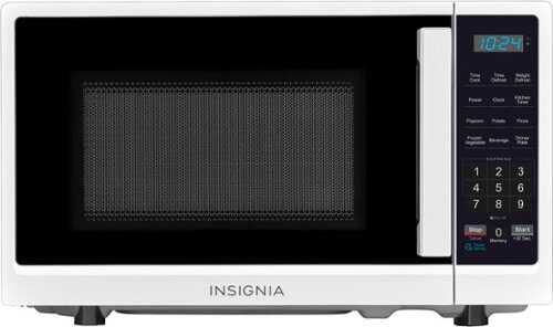 Rent to own Insignia™ - .7 Cu. Ft. Compact Microwave - White