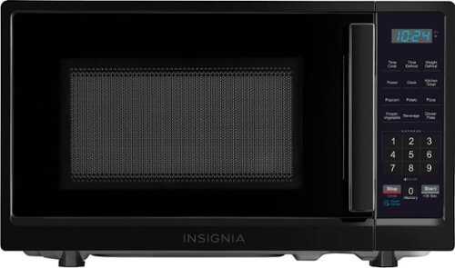 Rent to own Insignia™ - .7 Cu. Ft. Compact  Microwave - Black