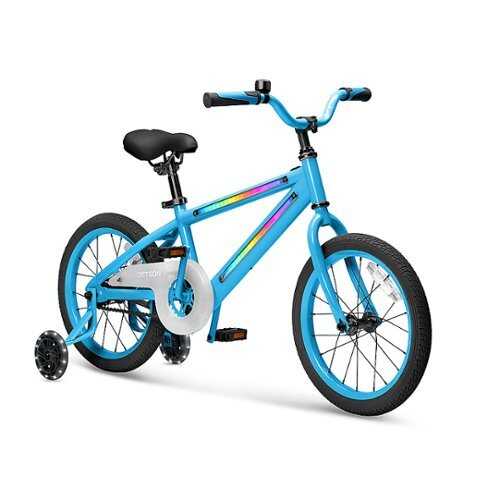 Rent to own Jetson - 16" Light Rider Kids' Light-up Bike - Blue