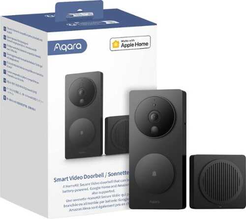 Rent to own Aqara Smart Video Doorbell G4 - Black