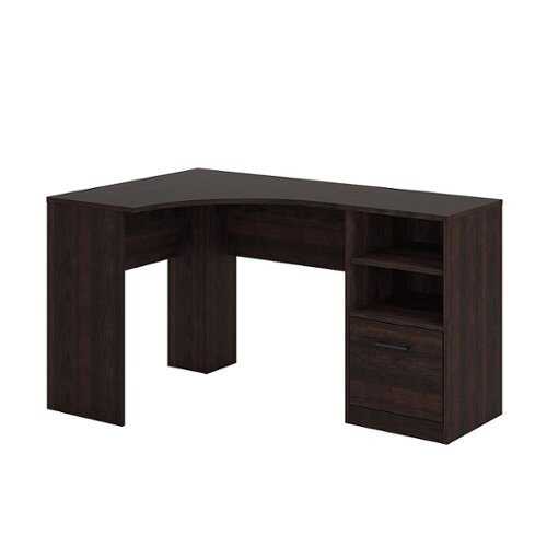 Rent to own Sauder - Beginning Corner Desk Cc - SGS Laminate Cinnamon Cherry