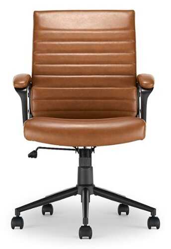 Rent to own Click365 - Transform 3.0 Upholstered Desk Office Chair - Cognac