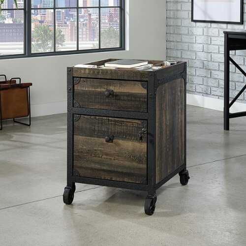 Rent to own Sauder - Foundry Road Mobile File Ped Co - Carbon Oak®