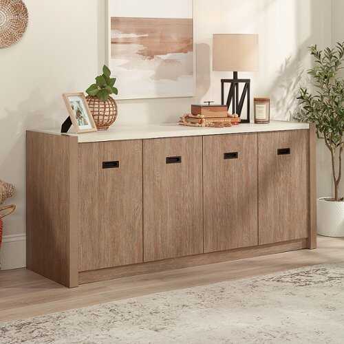 Rent To Own - Sauder - Dixon City Ce Credenza Bo A2 - Brushed Oak™