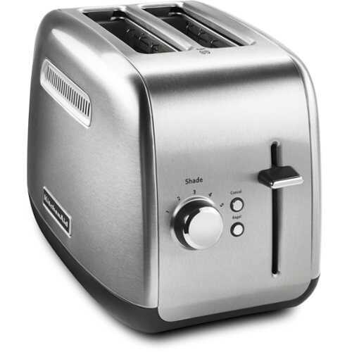 Rent to own KitchenAid - 2-Slice Toaster with Manual Lift Lever - Brushed Stainless Steel