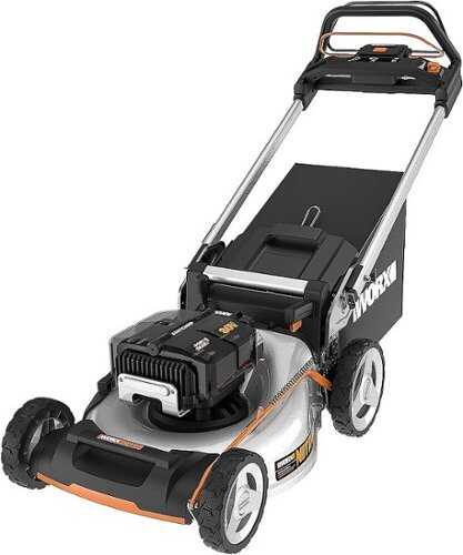 Rent to own WORX - WG761 80V Cordless Self-Propelled Lawn Mower - Black